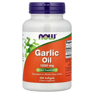 NOW Foods Garlic Oil 250 Capsules