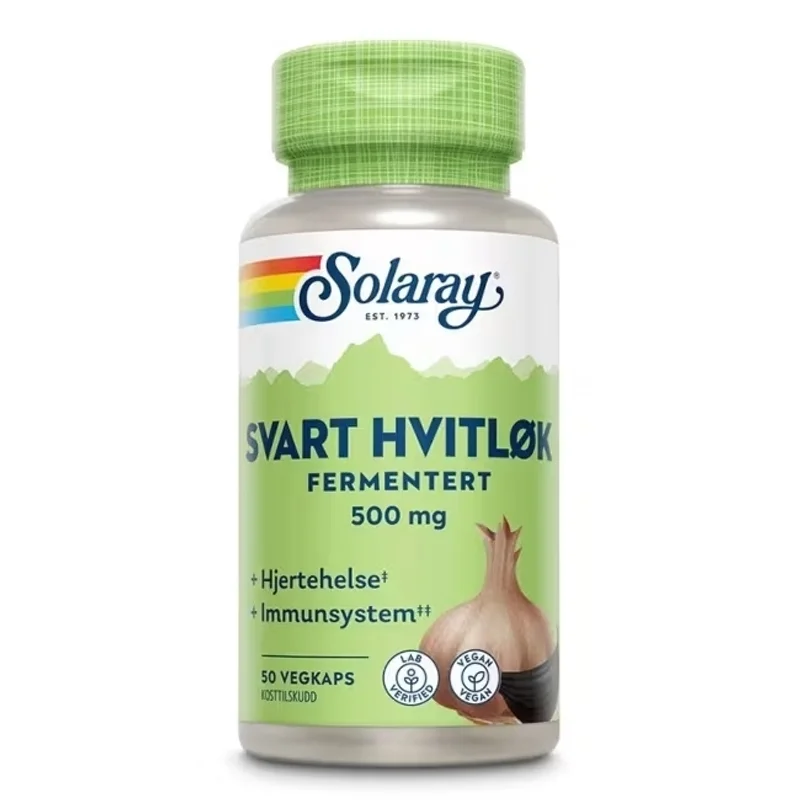 Solaray Svart Hvitløk