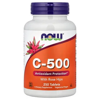 NOW Foods C-500 med Nyper