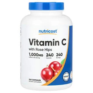 Nutricost Vitamin C med Nyper, 1000 mg