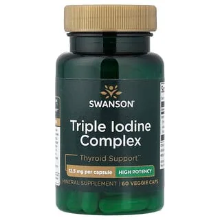 Swanson Triple Iodine Complex 12,5 mg
