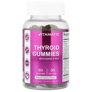 Vitamatic Thyroid Gummies med jod og tang