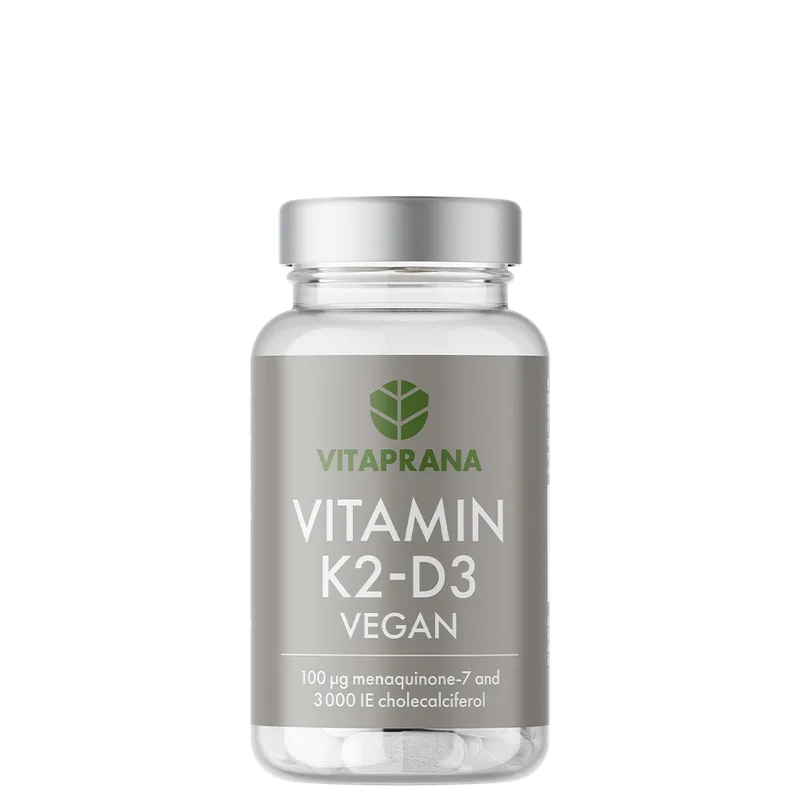 Vitaprana K2+D3 Vegan 110 kapsler