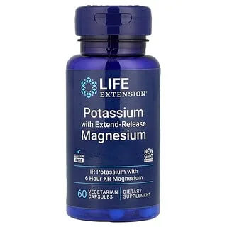Life Extension Potassium med Extended-Release Magnesium