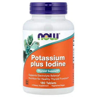 NOW Foods Potassium Plus Iodine