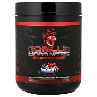 Gorilla Mind Mode Nitric Stimulant Free – Bombsicle