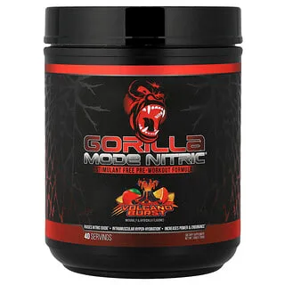Gorilla Mind Mode Nitric Stimulant Free – Volcano Burst