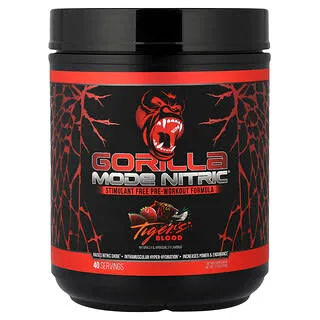 Gorilla Mind Mode Nitric Stimulant Free – Tiger's Blood
