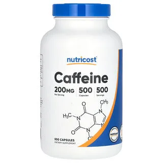 Nutricost Caffeine 200 mg