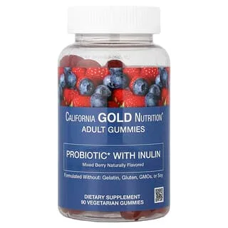 California Gold Nutrition Probiotisk Gummi med Inulin