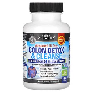 BioSchwartz Advanced 15-dagers Colon Detox