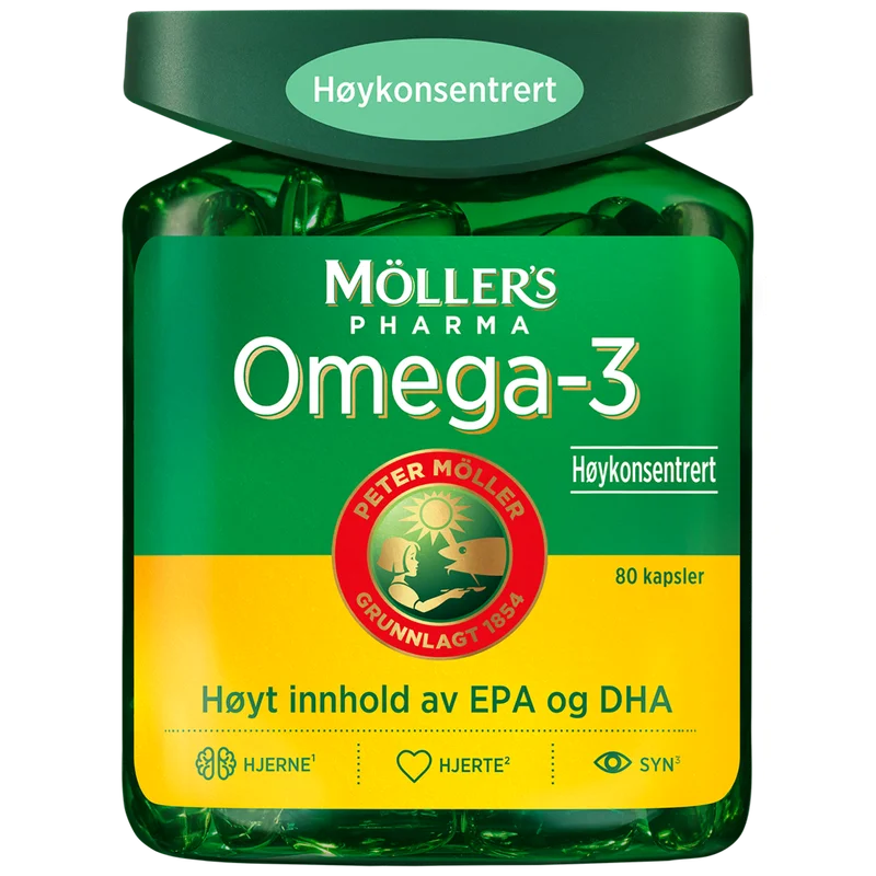 Møllers Omega-3 høykonsentrert