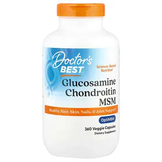 Doctor's Best Glukosamin Kondroitin MSM – 360 kapsler