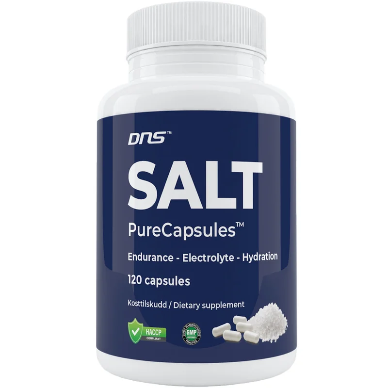 DNS Salt PureCapsules, boks med 120 kapsler