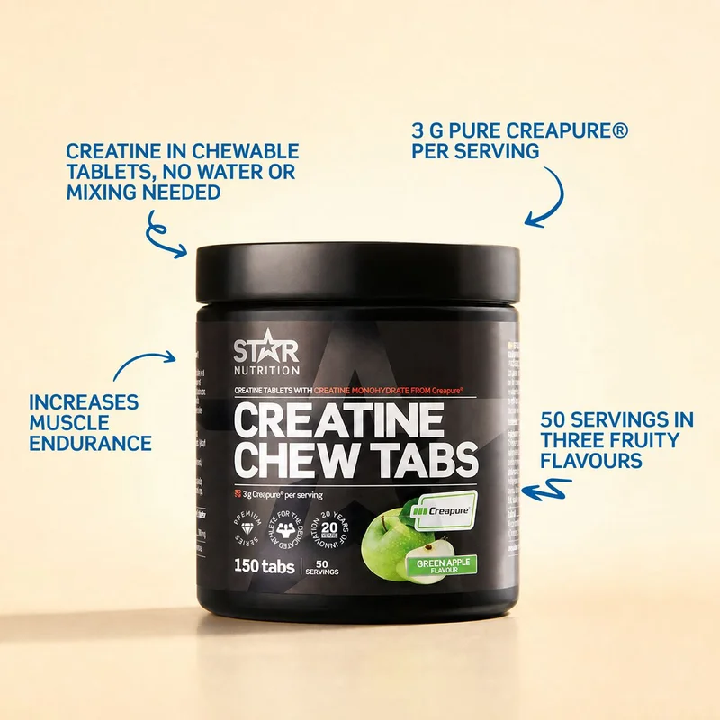 Star Nutrition Creatine Chew Tabs