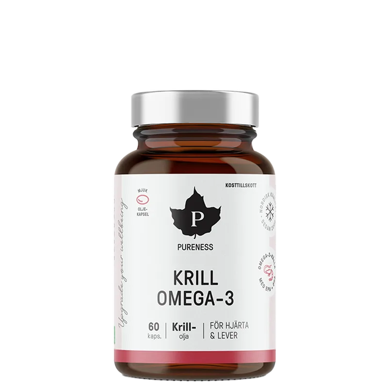 Pureness Krill Omega-3 60 kapsler