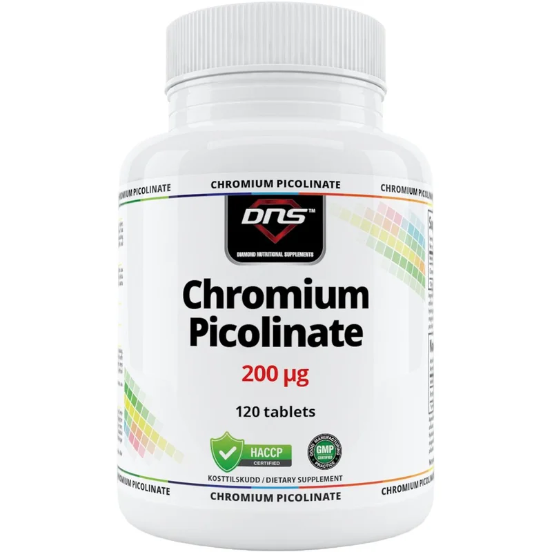 DNS Chromium Picolinate 200 µg i tabletter