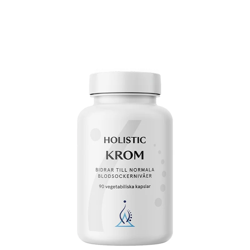 Holistic Krom i vegetabilske kapsler