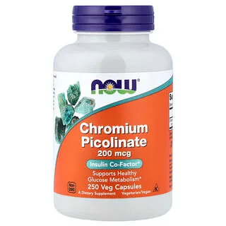 NOW Foods Chromium Picolinate 200 mcg