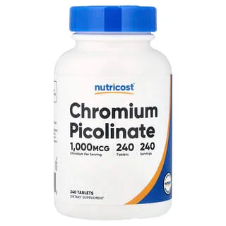 Nutricost Chromium Picolinate 1000 mcg