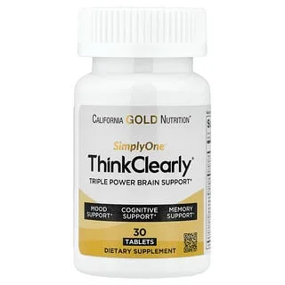 California Gold Nutrition SimplyOne Think Clearly