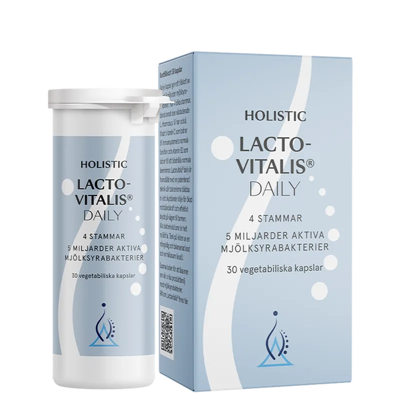 Holistic LactoVitalis Daily 30 kapsler