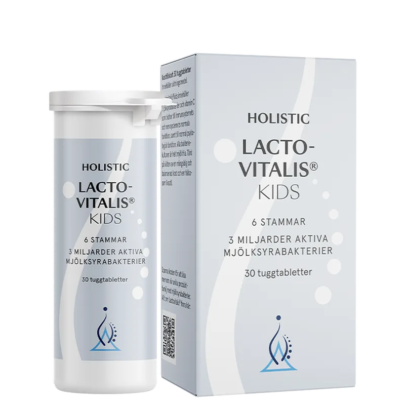 Holistic LactoVitalis Kids 30 tyggetabletter