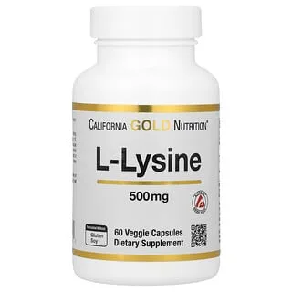 California Gold Nutrition L-Lysine 500 mg