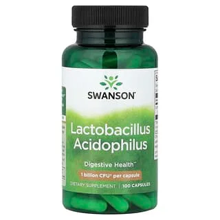 Swanson Lactobacillus Acidophilus – 1 milliard CFU, 100 kapsler