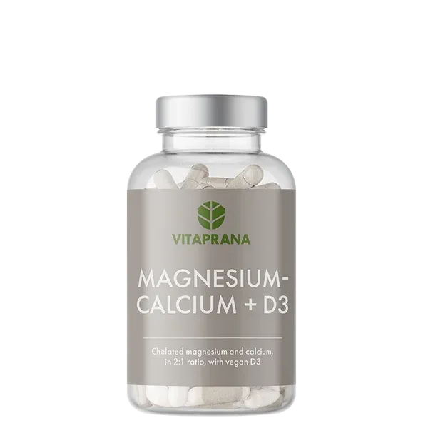 Vitaprana Magnesium-Calcium + D3 100 kapsler