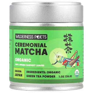 Wilderness Poets Organic Ceremonial Matcha