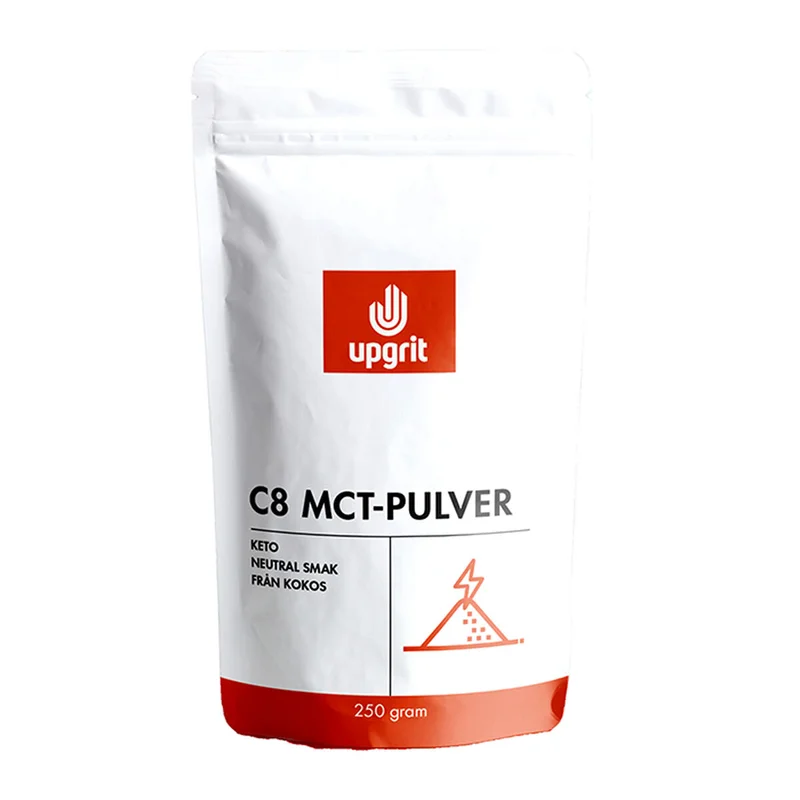 Upgrit C8 MCT-pulver