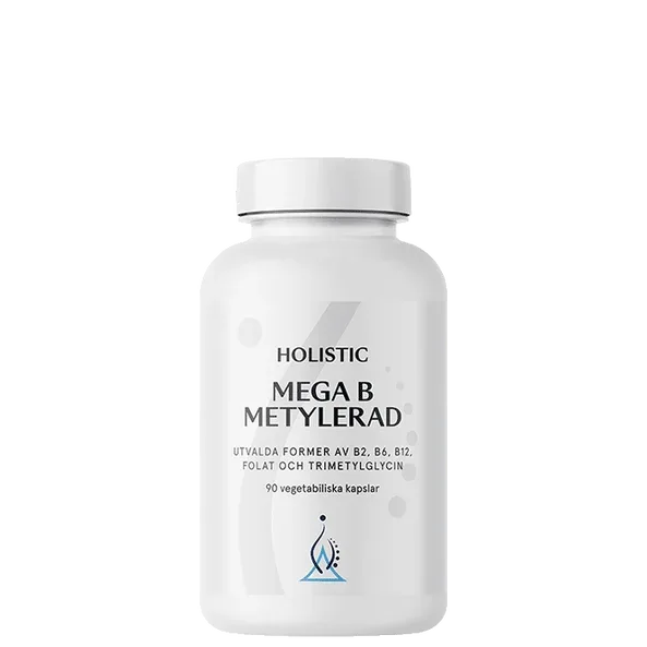 Holistic Mega B Metylert 90 kapsler