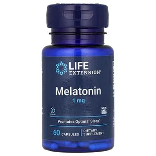 Life Extension Melatonin 1 mg (60 kapsler)
