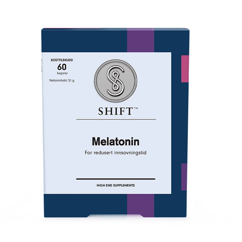 Shift Melatonin 60 kapsler