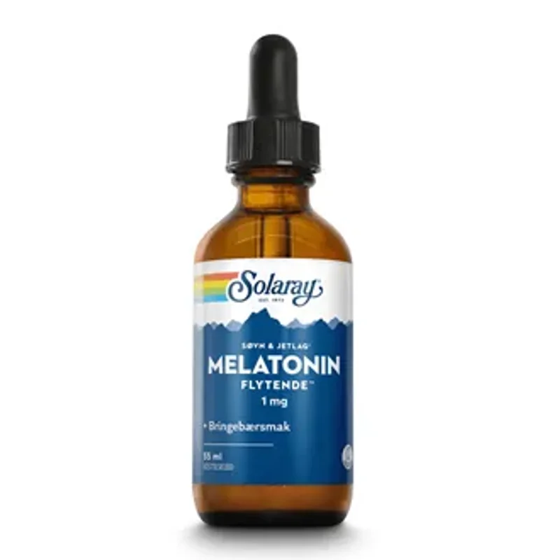 Solaray Melatonin Flytende 55 ml