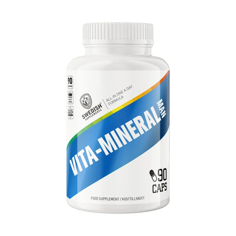 Swedish Supplements Vita-Mineral Man