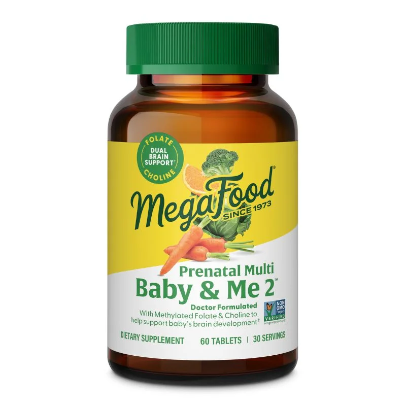 MegaFood Baby & Me 2 Prenatal Multi