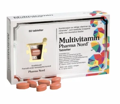 Pharma Nord Multivitamin 60 tabletter