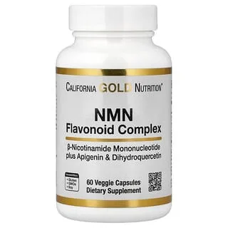 California Gold Nutrition NMN Flavonoidkompleks med Apigenin og Dihydrokvercetin