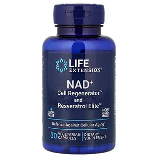 Life Extension NAD+ Cell Regenerator og Resveratrol Elite