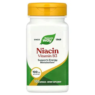 Nature's Way Niacin (Vitamin B3) 100 mg
