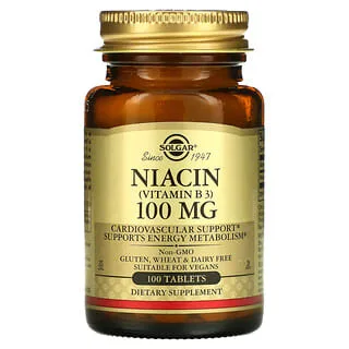 Solgar Niacin (Vitamin B3) 100 mg