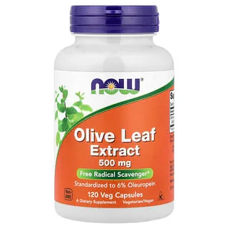 NOW Foods Olivenbladekstrakt 500 mg