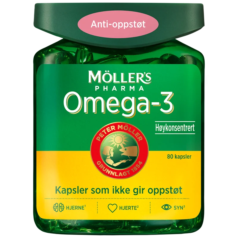 Møllers Omega-3 antioppstøt