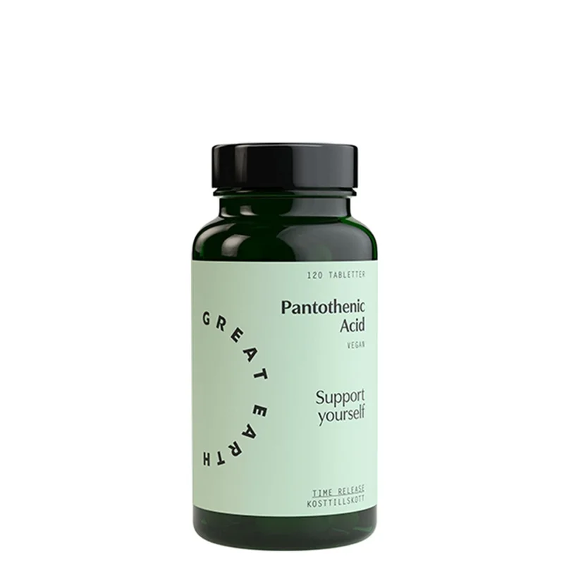 Great Earth Pantotensyre Vitamin B5