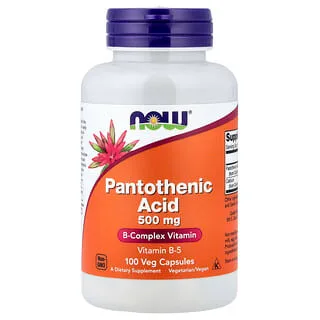 NOW Foods Pantothenic Acid 500 mg