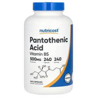 Nutricost Pantothenic Acid 500 mg