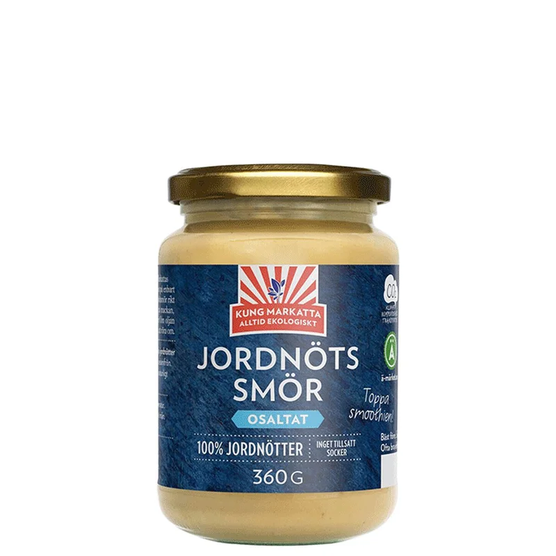 Kung Markatta Peanøttsmør uten salt