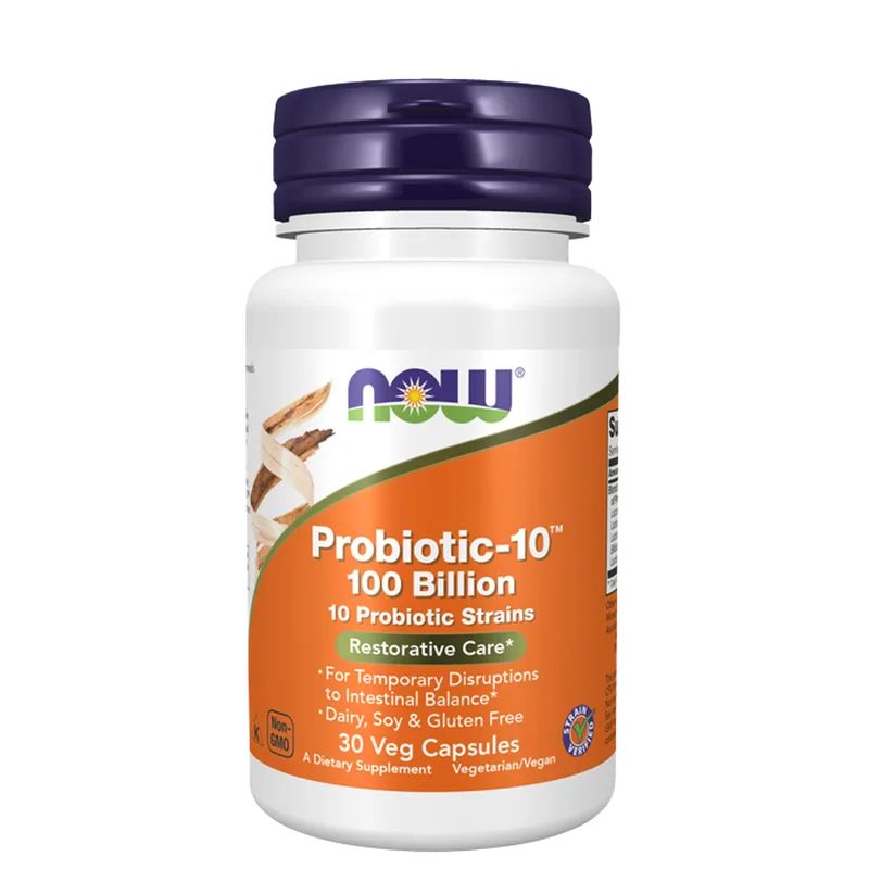 NOW Probiotic-10 100 Billion 30 kapsler